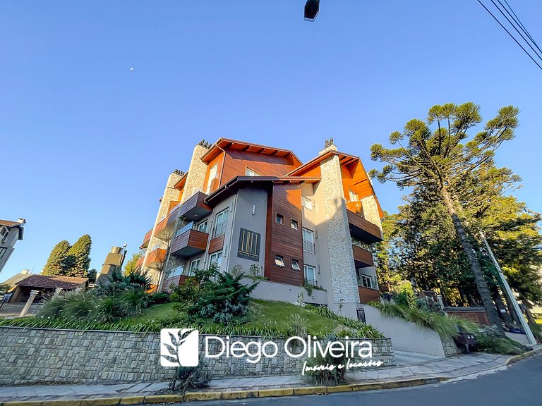 600 metros, Rua Coberta Centro - Loft Gramado 309