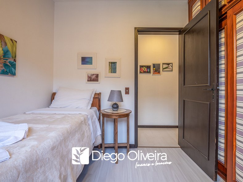 Duplex -500 metros, Rua Coberta - Pedras Brancas